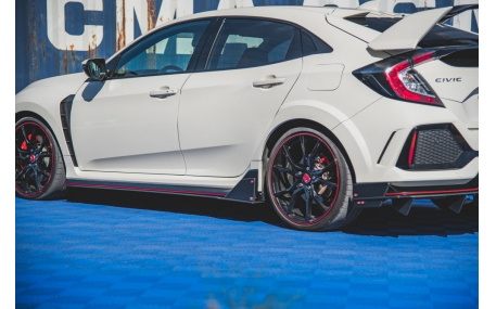 Накладки на пороги Honda Civic