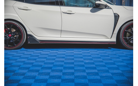 Накладки на пороги Honda Civic