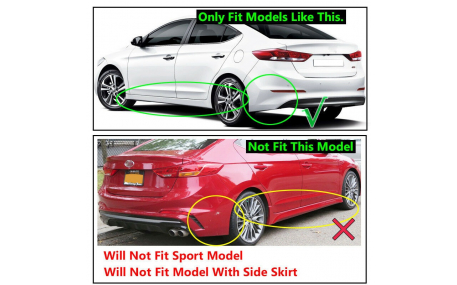 Брызговики Hyundai Elantra AD