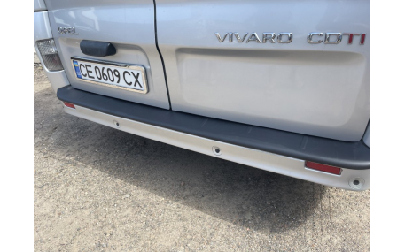 Накладка на задний бампер Opel Vivaro