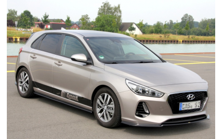 Накладка передняя Hyundai I30 MK3 N