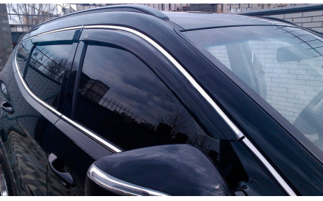 Дефлекторы окон Hyundai Santa Fe
