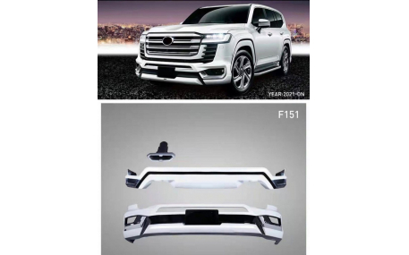 Накладки на бампера Toyota Land Cruiser 300