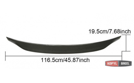 Спойлер Audi A3 8V Sedan