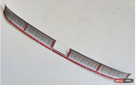 Накладка на задний бампер Honda Accord