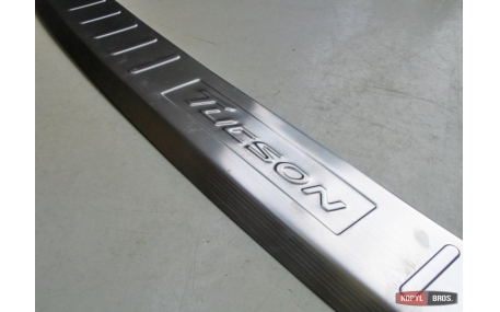 Накладка на задний бампер Hyundai Tucson 2015-2018