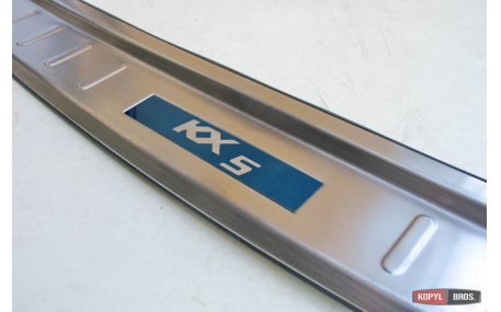 Накладка на задний бампер Kia Sportage 2015-2018