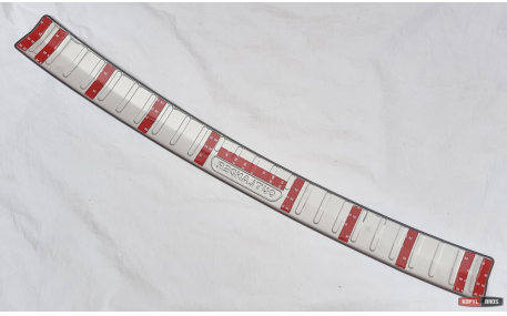 Накладка на задний бампер Mitsubishi Outlander