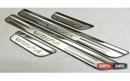 Накладки на пороги Suzuki Vitara