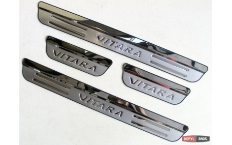 Накладки на пороги Suzuki Vitara