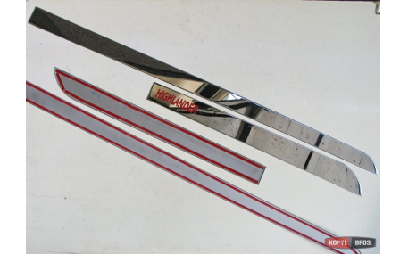 Хром накладки Toyota Highlander