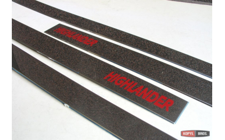 Хром накладки Toyota Highlander