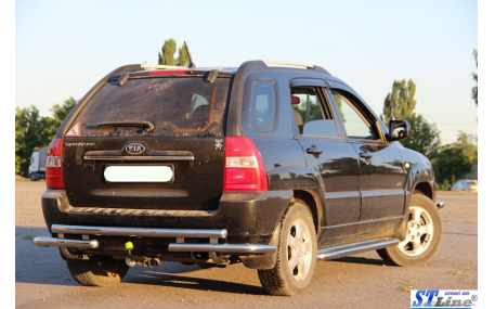 Защита задняя Kia Sportage