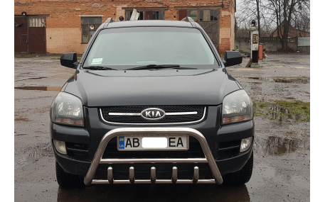 Защита передняя Kia Sportage