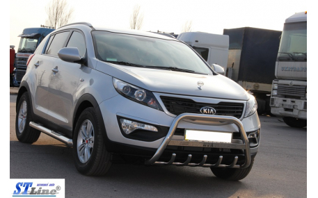 Защита передняя Kia Sportage R