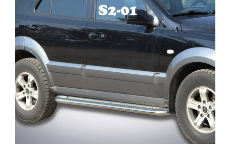 Подножки Kia Soul