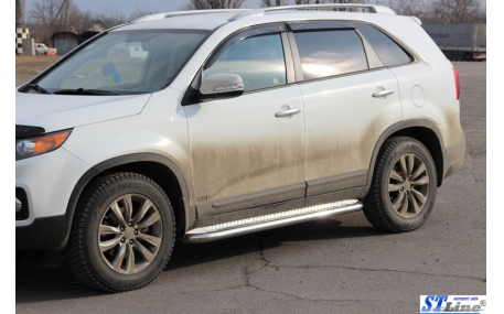 Подножки Kia Sorento 2013-2019