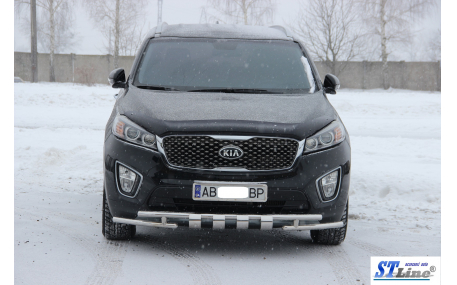 Защита передняя Kia Sorento