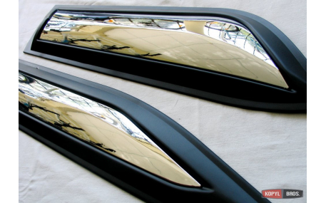 Молдинги дверей Mitsubishi L200