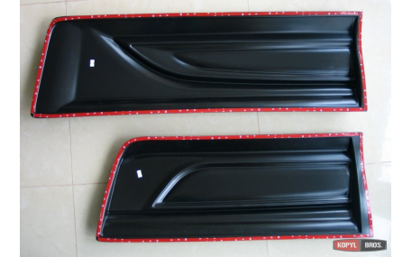 Молдинги дверей Toyota Hilux