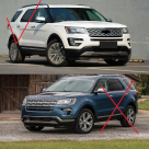Решетка радиатора Ford Explorer
