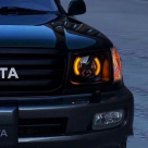 Фары передние Toyota Land Cruiser 100 1998-2002