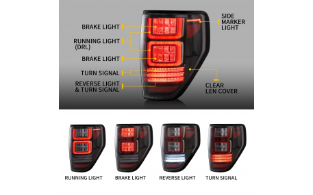 Фонари задние Ford F150