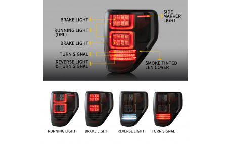 Фонари задние Ford F150