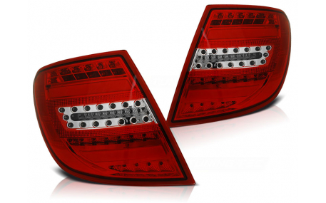 Фонари задние Mercedes C-class W204 2007-2010