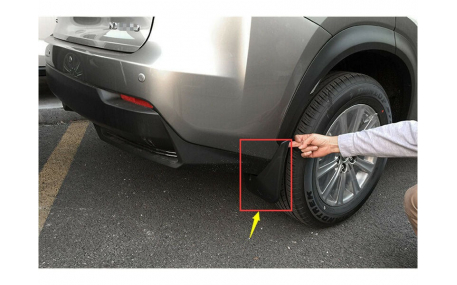 Брызговики Lexus NX300 2018-2021