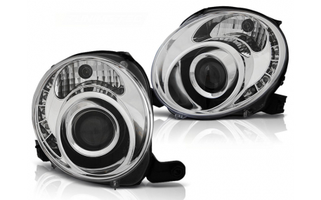 Фары передние Fiat 500