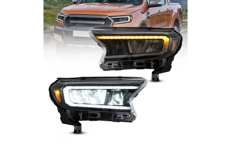 Фары передние Ford Ranger 2015-2021