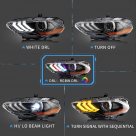 Фары передние Ford Mustang 2018-2022