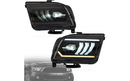 Фары передние Ford Mustang 2005-2009