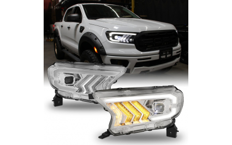Фары передние Ford Ranger 2015-2021