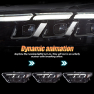 Фары передние Ford Mustang 2015-2017