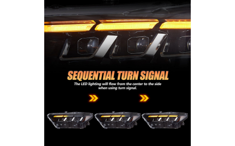 Фары передние Ford Mustang 2015-2017