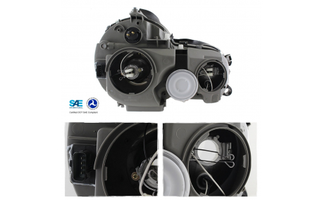 Фары передние Mercedes E-class W210 1999-2002