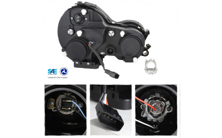 Фары передние Mercedes E-class W210 1999-2002