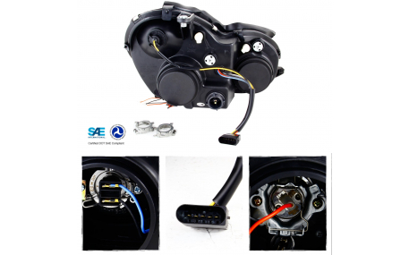 Фары передние Mercedes C-class W203 2000-2004