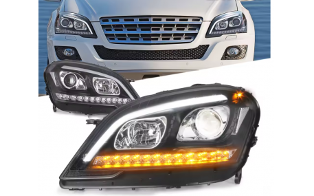 Фары передние Mercedes ML-class W164 2009-2011