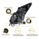 Фары передние Nissan GT-R