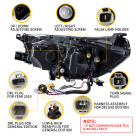 Фары передние Toyota Hilux 2015-2020