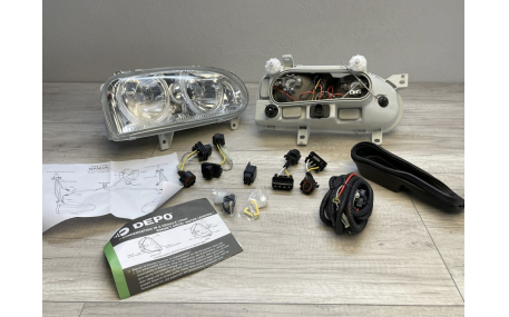 Фары передние Volkswagen Golf 3