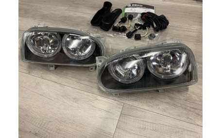 Фары передние Volkswagen Golf 3