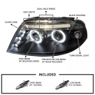Фары передние Volkswagen Passat B5 2000-2005