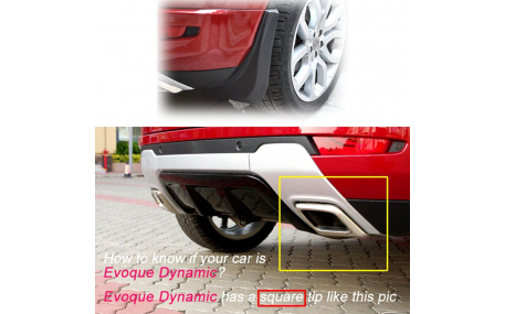 Брызговики Range Rover Evoque