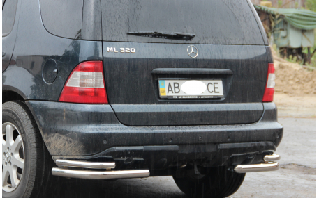 Защита задняя Lexus LX470