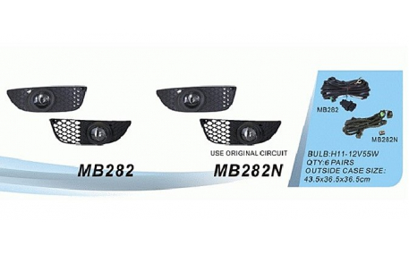 Противотуманки Mitsubishi Lancer X