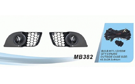 Противотуманки Mitsubishi Lancer X